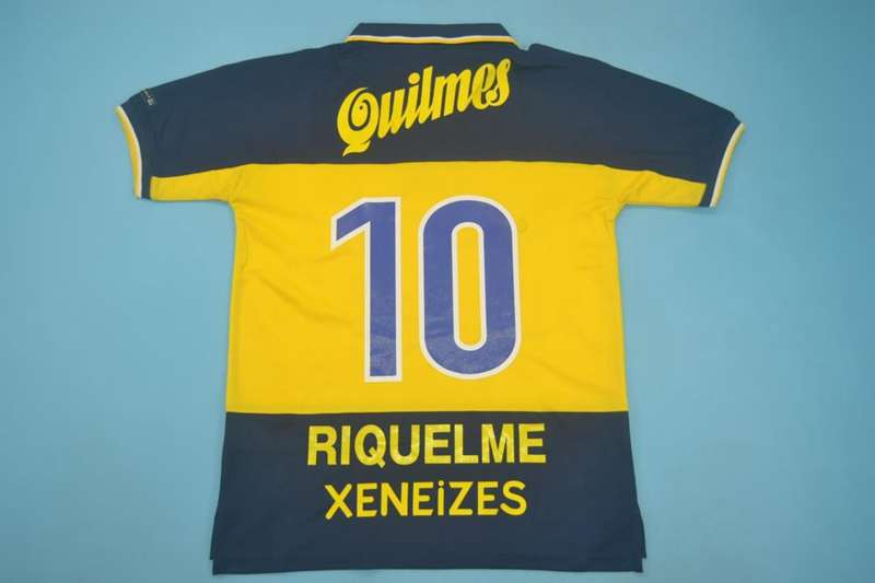 Thailand Quality(AAA) 1999 Boca Juniors Home Retro Soccer Jersey