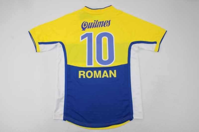 Thailand Quality(AAA) 2001 Boca Juniors Away Retro Soccer Jersey