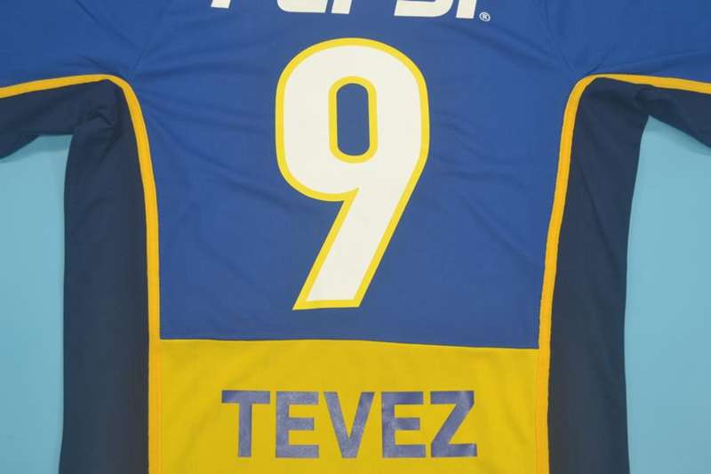 Thailand Quality(AAA) 2002 Boca Juniors Home Retro Soccer Jersey