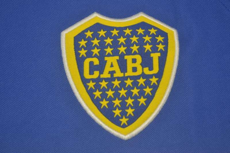 Thailand Quality(AAA) 2003 Boca Juniors Home Retro Soccer Jersey