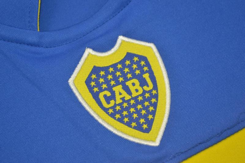 Thailand Quality(AAA) 2005 Boca Juniors Home Retro Soccer Jersey