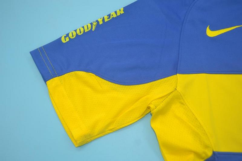 Thailand Quality(AAA) 2005 Boca Juniors Home Retro Soccer Jersey