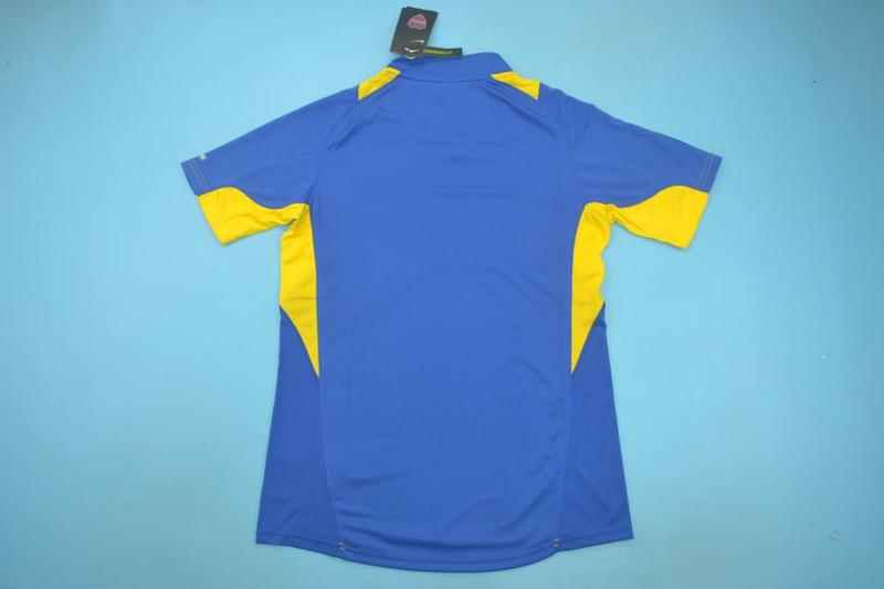 Thailand Quality(AAA) 2005 Boca Juniors Home Retro Soccer Jersey