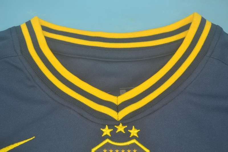 Thailand Quality(AAA) 2007 Boca Juniors Home Retro Soccer Jersey