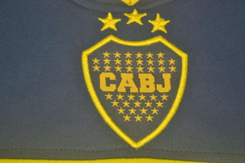 Thailand Quality(AAA) 2007 Boca Juniors Home Retro Soccer Jersey