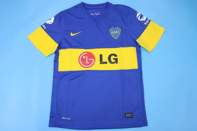 Thailand Quality(AAA) 2011 Boca Juniors Home Retro Soccer Jersey