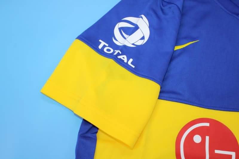 Thailand Quality(AAA) 2011 Boca Juniors Home Retro Soccer Jersey