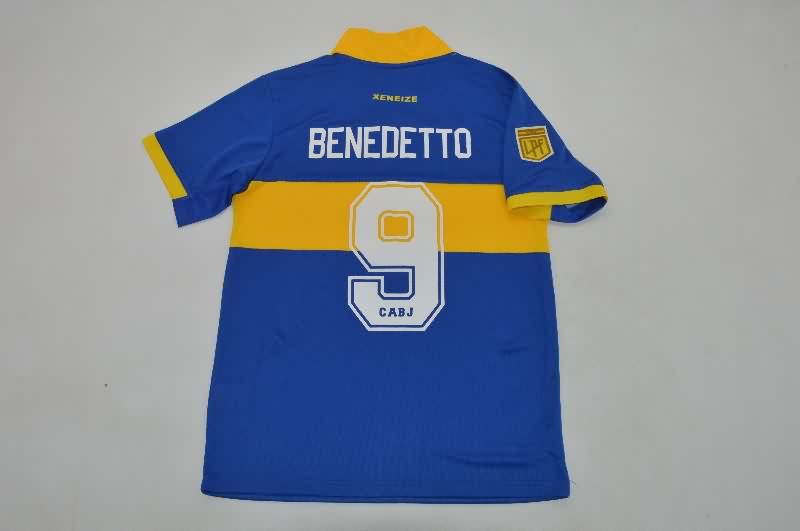 Thailand Quality(AAA) 2022/23 Boca Juniors Home Retro Soccer Jersey