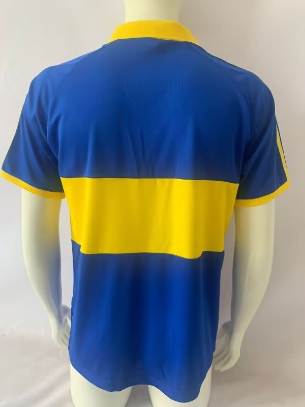 Thailand Quality(AAA) 1985/86 Boca Juniors Home Retro Soccer Jersey
