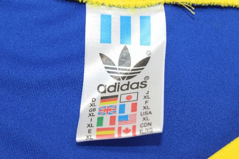 Thailand Quality(AAA) 1985/86 Boca Juniors Home Retro Soccer Jersey