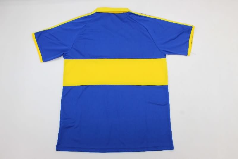 Thailand Quality(AAA) 1985/86 Boca Juniors Home Retro Soccer Jersey