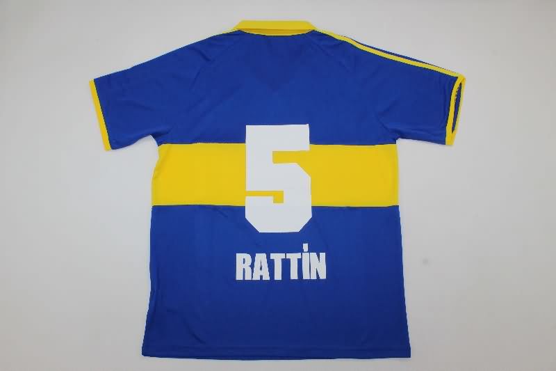 Thailand Quality(AAA) 1985/86 Boca Juniors Home Retro Soccer Jersey