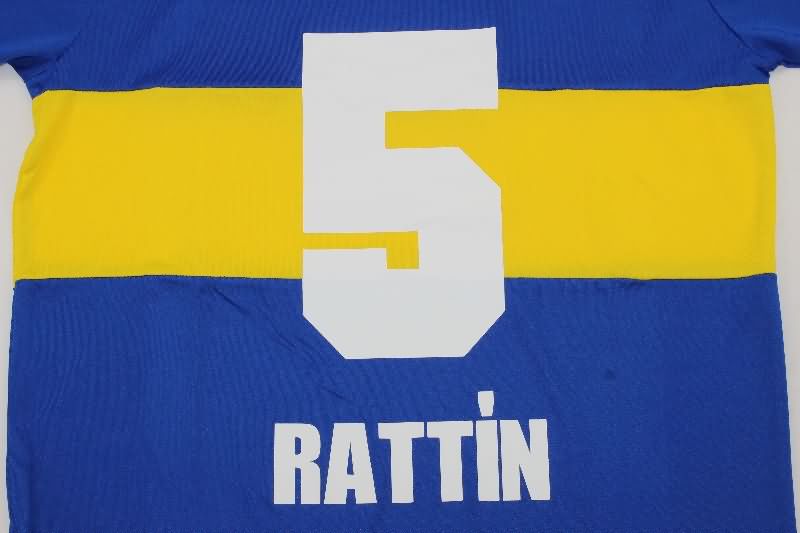 Thailand Quality(AAA) 1985/86 Boca Juniors Home Retro Soccer Jersey