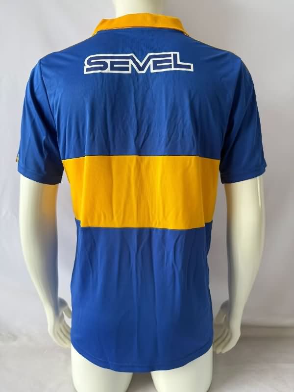 Thailand Quality(AAA) 1990/91 Boca Juniors Home Retro Soccer Jersey