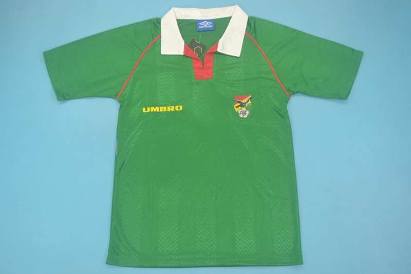 Thailand Quality(AAA) 1994 Bolivia Home Retro Soccer Jersey
