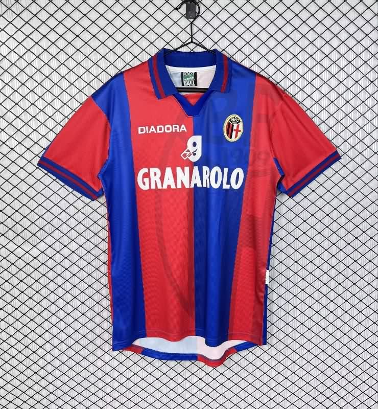Thailand Quality(AAA) 1997/98 Bologna Home Retro Soccer Jersey