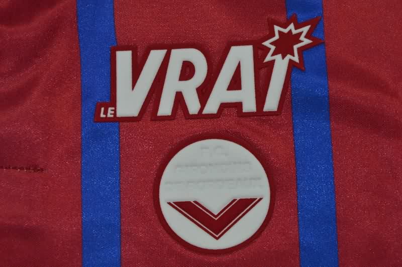 Thailand Quality(AAA) 1994/95 Bordeaux Home Retro Soccer Jersey