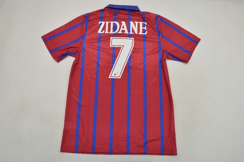Thailand Quality(AAA) 1995/96 Bordeaux Home Retro Soccer Jersey