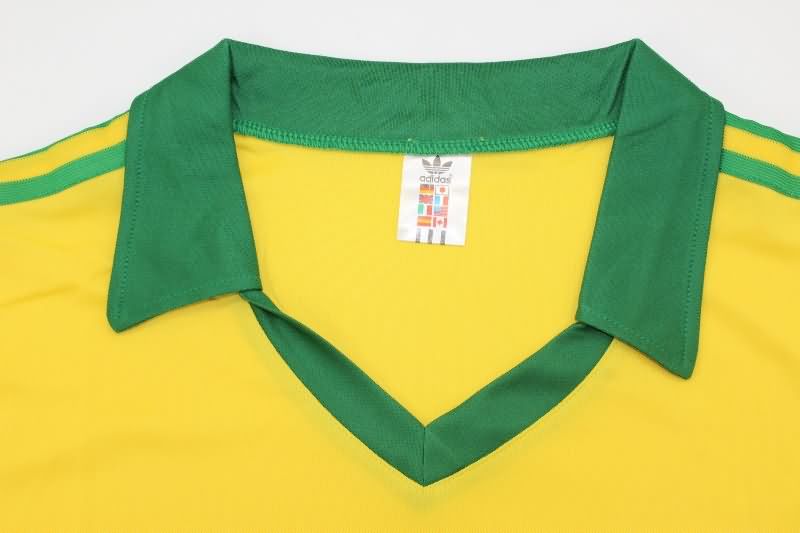 Thailand Quality(AAA) 1978 Brazil Home Retro Soccer Jersey