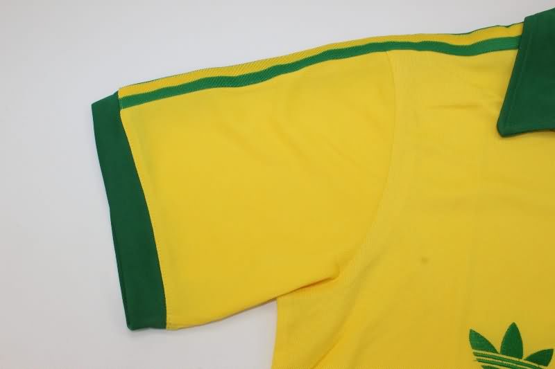 Thailand Quality(AAA) 1978 Brazil Home Retro Soccer Jersey