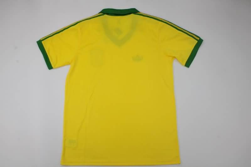 Thailand Quality(AAA) 1978 Brazil Home Retro Soccer Jersey