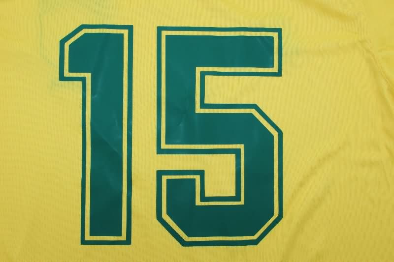 Thailand Quality(AAA) 1982 Brazil Home Retro Soccer Jersey
