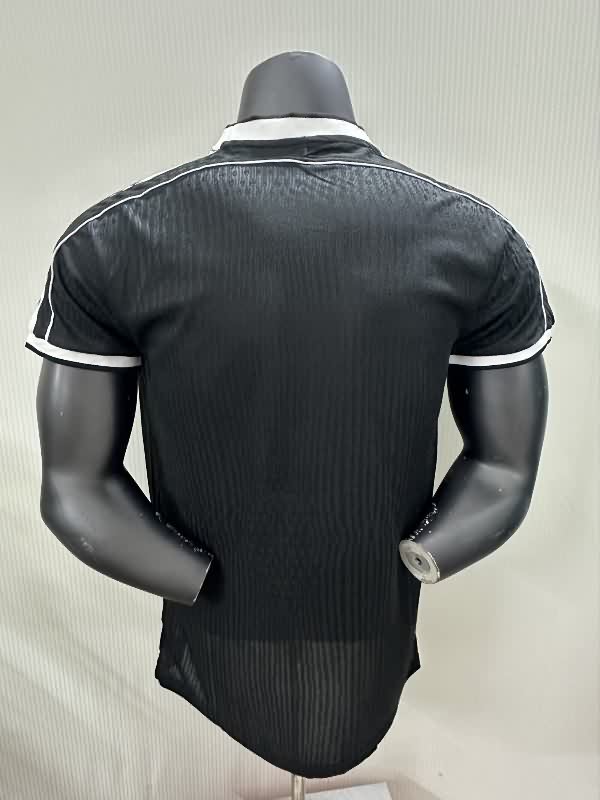 Thailand Quality(AAA) 1998 Brazil Black Retro Soccer Jersey (Player)
