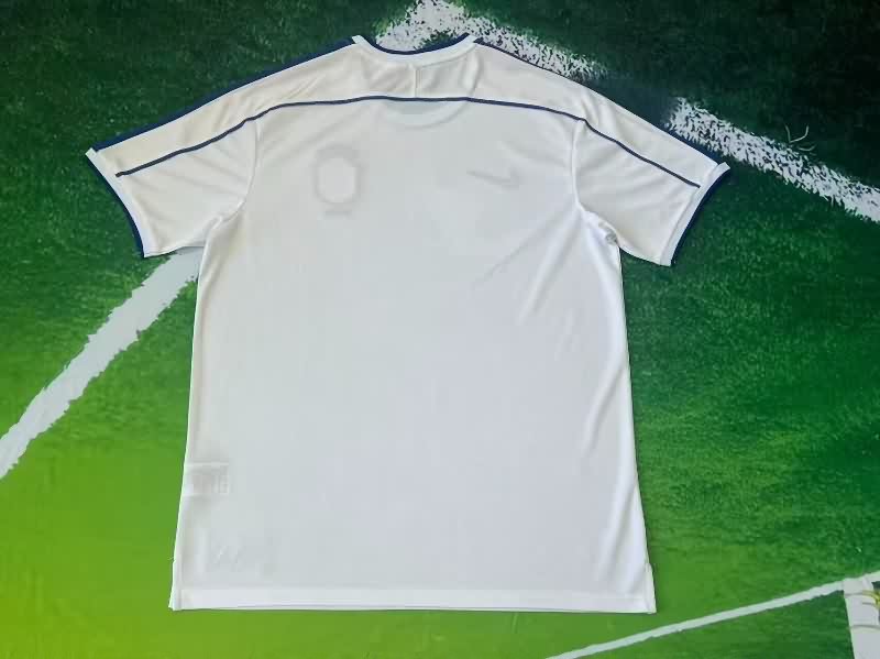 Thailand Quality(AAA) 1998 Brazil Goalkeeper White Retro Soccer Jersey
