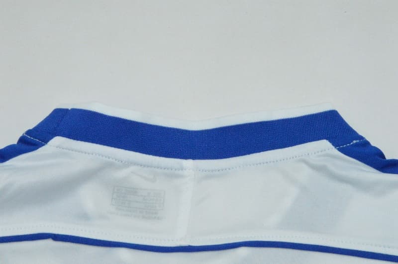 Thailand Quality(AAA) 1998 Brazil Goalkeeper White Retro Soccer Jersey