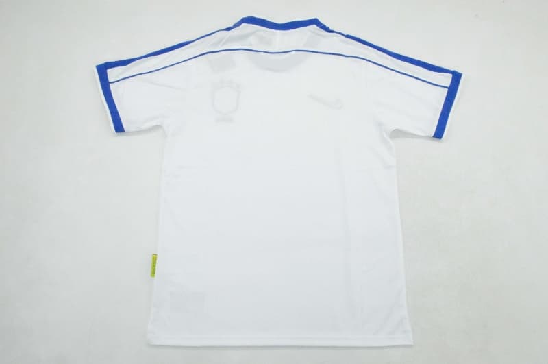 Thailand Quality(AAA) 1998 Brazil Goalkeeper White Retro Soccer Jersey