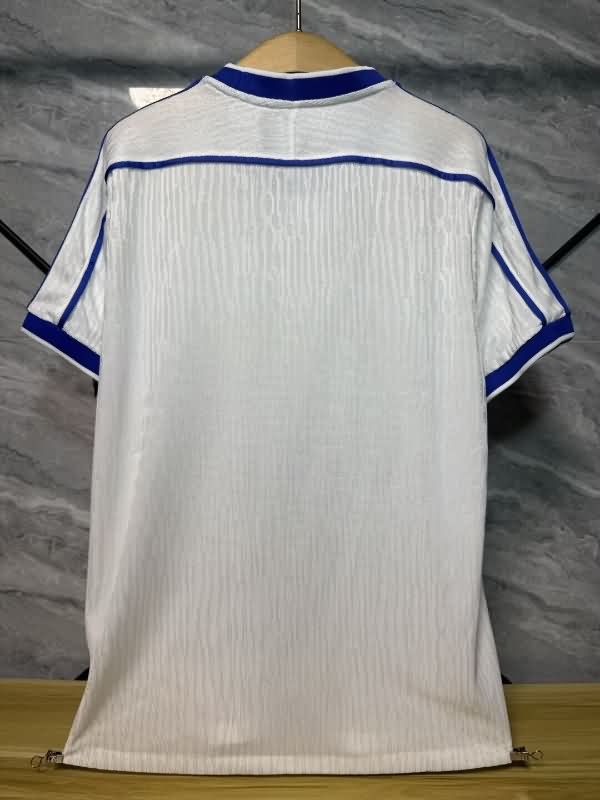 Thailand Quality(AAA) 1998 Brazil Goalkeeper White Retro Soccer Jersey (Player)