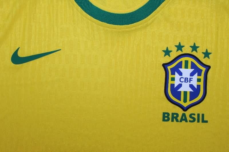 Thailand Quality(AAA) 1998 Brazil Home Retro Soccer Jersey (Player)