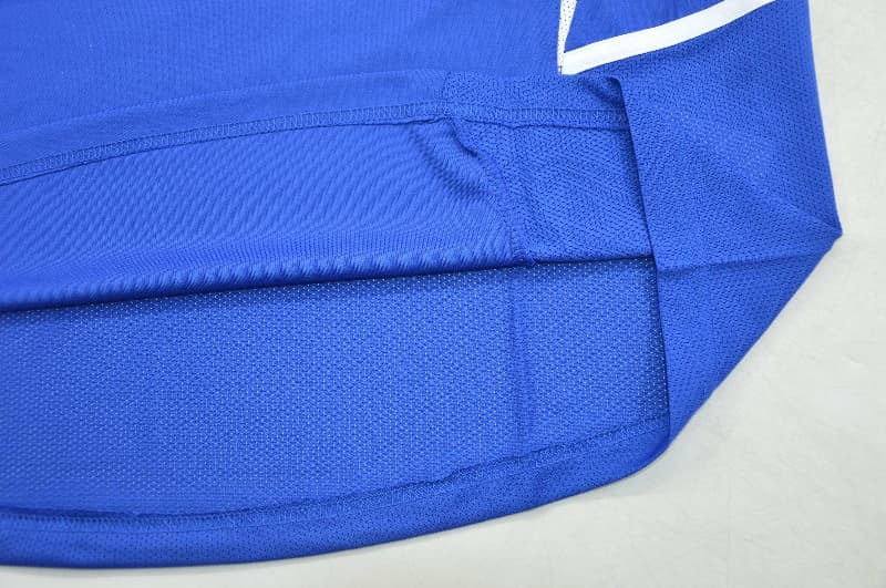 Thailand Quality(AAA) 2002 Brazil Away Long Sleeve Retro Soccer Jersey