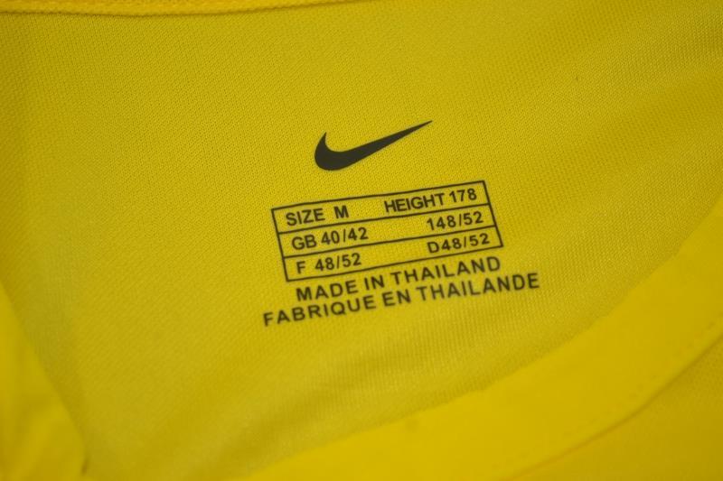 Thailand Quality(AAA) 2002 Brazil Home Retro Soccer Jersey