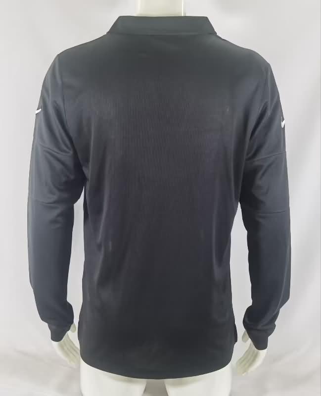 Thailand Quality(AAA) 2004 Brazil Goalkeeper Black Long Sleeve Retro Soccer Jersey
