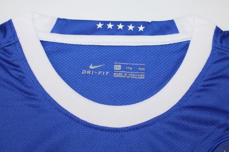 Thailand Quality(AAA) 2006 Brazil Away Retro Soccer Jersey
