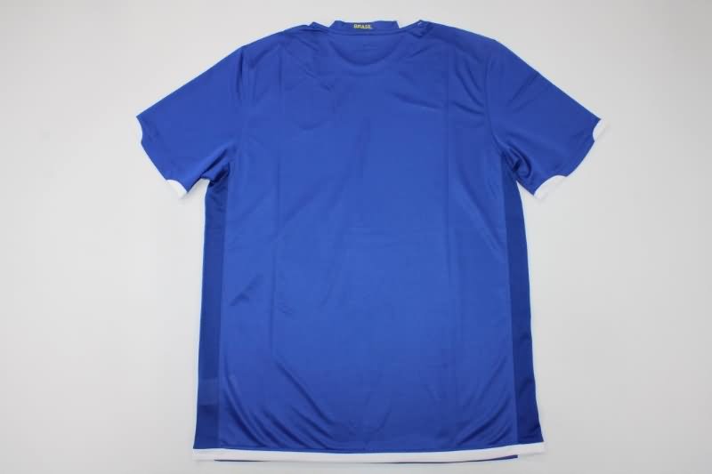 Thailand Quality(AAA) 2006 Brazil Away Retro Soccer Jersey