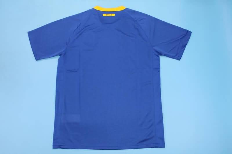 Thailand Quality(AAA) 2010 Brazil Away Retro Soccer Jersey