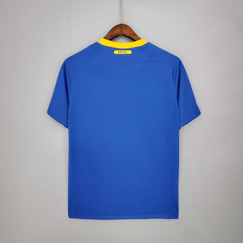 Thailand Quality(AAA) 2012 Brazil Away Retro Soccer Jersey