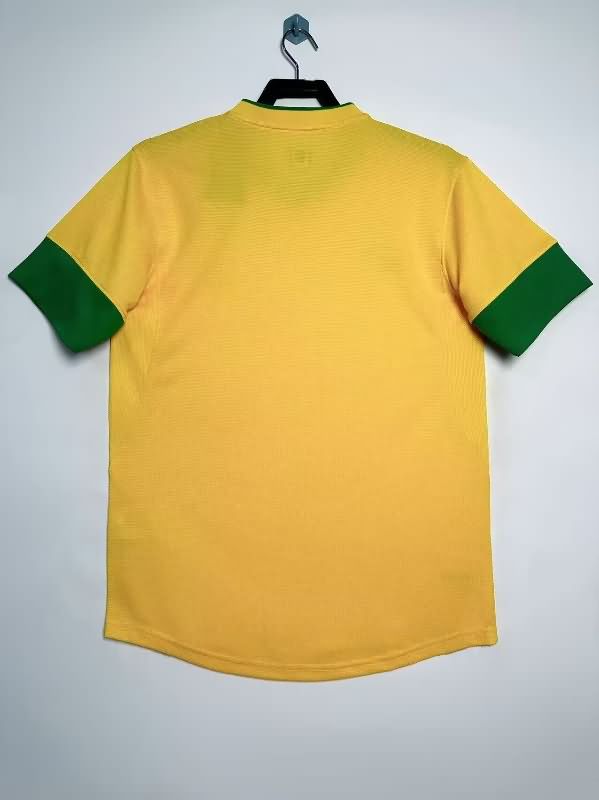 Thailand Quality(AAA) 2012 Brazil Home Retro Soccer Jersey
