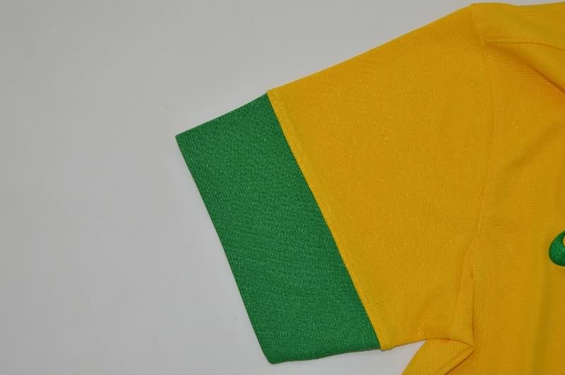 Thailand Quality(AAA) 2012 Brazil Home Retro Soccer Jersey