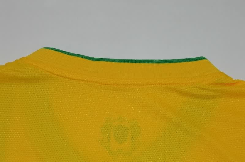 Thailand Quality(AAA) 2012 Brazil Home Retro Soccer Jersey