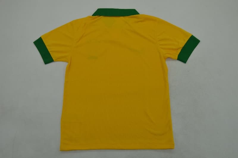 Thailand Quality(AAA) 2013 Brazil Home Retro Soccer Jersey