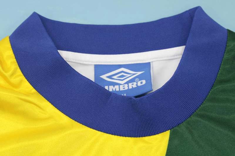 Thailand Quality(AAA) 1993/94 Brazil Retro Training Soccer Jersey