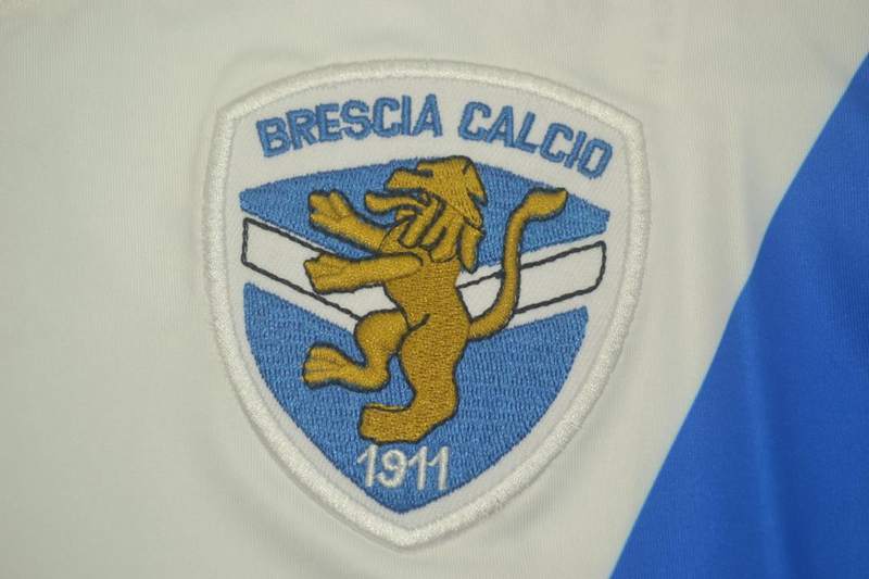 Thailand Quality(AAA) 2003/04 Brescia Away Retro Soccer Jersey(L/S)