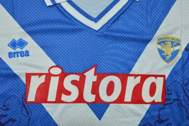Thailand Quality(AAA) 1997/98 Brescia Home Retro Soccer Jersey