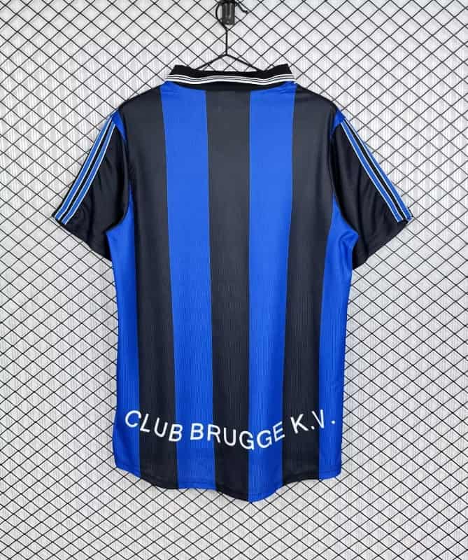 Thailand Quality(AAA) 1998/99 Brugge Home Retro Soccer Jersey