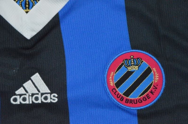 Thailand Quality(AAA) 1998/99 Brugge Home Retro Soccer Jersey