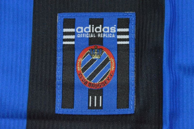 Thailand Quality(AAA) 1998/99 Brugge Home Retro Soccer Jersey