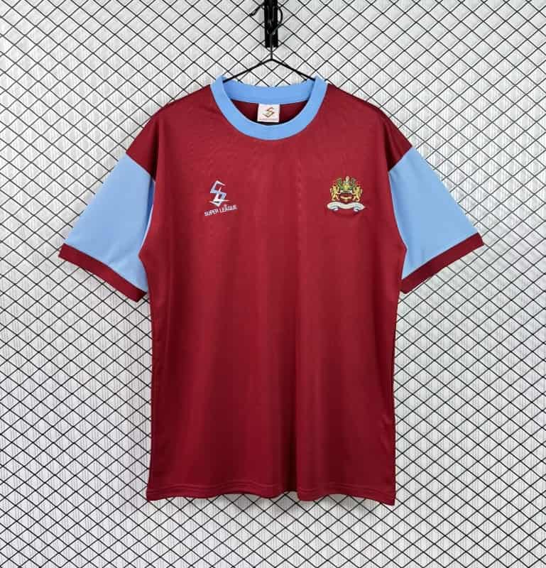 Thailand Quality(AAA) 2000/01 Burnley Home Retro Soccer Jersey